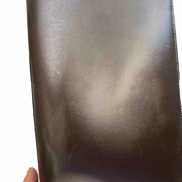 Vintage AUTH HERMES Pochette Clutch Box Leather@Clochette and two keys. - Picture 6 of 12